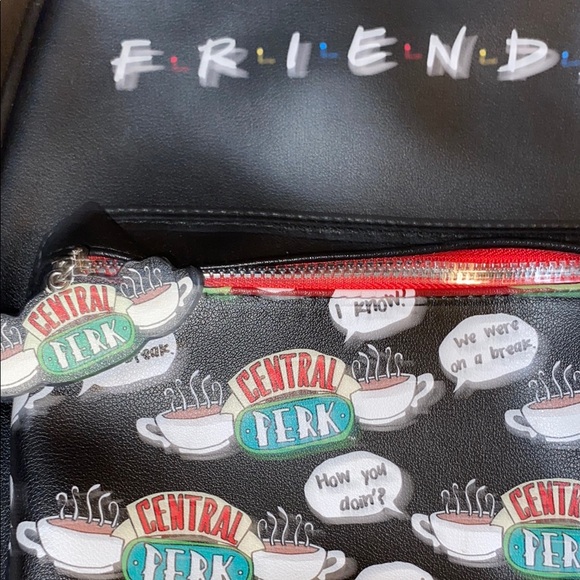 FRIENDS Black Backpack with Iconic Sitcom Design - Picture 6 of 6